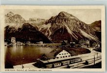 7050 Arosa - Bahnhof mit Schießhorn und Furkahorn