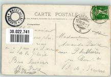 2416 Les Brenets 1910 Foto AK Kirche