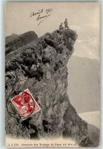 Rochers de Naye 1911 - Au Sommets
