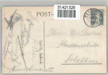 5723 Teufenthal AG 1919 Künstlerkarte Studentika 1919