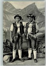 9050 Appenzell - Sennen Tracht Pfeife