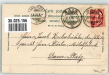 9050 Appenzell 1906 Foto AK