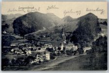 4438 Langenbruck - Kirche, Ortsansicht, Bergpanorama