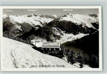 7270 Davos - Kaffestube Strelaalp Winter Seehorn Pischahorn Bühlenberg