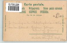 8234 Stetten SH BOAKC Gasthaus Sonne Schloss Ilerblingen Schulhaus Lithographie