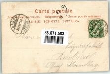 5400 Baden 1901 Foto AK Burg Schartenfels