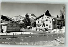 1882 La Barboleusaz Gryon Foto AK Hotel de la Cremailliere Winter