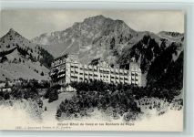 1824 Caux - Grand Hôtel de Caux et les Rochers de Naye