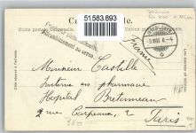 3822 Lauterbrunnen 1910 Lithographie Stechelberg