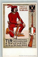 2000 Neuchâtel Neuenburg 1906 - Tir Cantonal Schützenfest