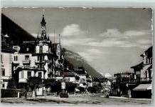 3800 Interlaken - Bahnhofstraße Hotel Krebs Berner Hof Fahrrad Gasthaus Garage