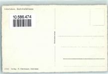 3800 Interlaken - Bahnhofstraße Hotel Krebs Berner Hof Fahrrad Gasthaus Garage