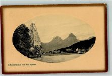 6440 Vierwaldstättersee Prägedruck Schillerstein Mythen