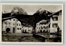 7550 Scuol Schuls - Dorfplatz