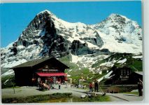 3823 Kleine Scheidegg - Alphornbläser Bazar Alpengruss Eiger Mönch