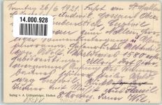 9515 Hosenruck 1921 Foto AK Hotel Nollen Festhütte