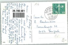 5705 Hallwil Foto AK Eichberg Kühe See