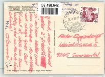 7435 Splügen - Winter Skifahrer Wädenswiler Ferienhaus