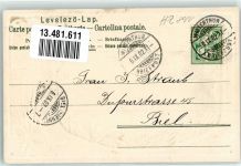 8400 Winterthur 1902 Prägedruck Stadthaus Fahne Wappen Passepartout Lithographie