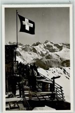 Weissfluhjoch Gebrauchsspuren Parsenn Gasthaus Foto AK Rudolf