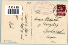 3860 Meiringen 1924 Foto AK Bergbahn Reichenbachbahn