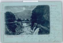 7310 Bad Ragaz Pfäfers Bad Mondschein Tamina Weg