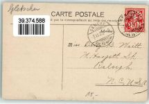 1000 Bossons 1906 Gebrauchsspuren Chalet Maulesel Gletscher