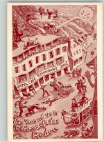 9490 Vaduz Mondschein Humor Hotel Cafe Real