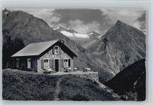 3906 Saas-Fee - Cafe AlpenblickSaas Fee.Hannigalp Fotokarte