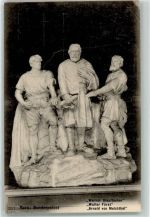 3000 Bern Berne 1907 - Statue Stauffacher Fürst und von Melchthal im Bundespalast