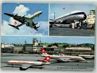 8302 Kloten - Airport Swissair DC-8 Olympic Airways Comet