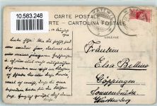 9630 Wattwil 1908 Gebrauchsspuren Kloster St Maria der Engel