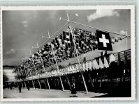 8000 Zürich 1939 - Schweizerische Landesausstellung Höhenstraße Gemeindefahnen
