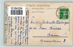 3715 Adelboden BE 1929 - mit Wildstrubel