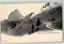 Dent de Jaman 1904 - Chemin de fer des Rochers de Naye