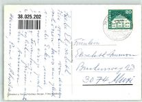 7440 Andeer 1970 Foto AK Sgrafito-Haus aus dem Jahr 1501