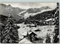 7050 Arosa 1949 - Winter Skifahrer