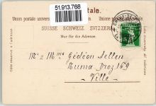 2300 La Chaux-de-Fonds 1912 - Route du Doubs