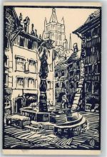 1000 Lausanne Losanna 1928 Künstlerkarte