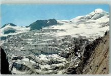3906 Saas-Fee - Längfluh Feegletscher Hinteres Allalinhorn Allalinhorn