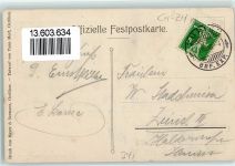 8000 Seebach Zürich Künstlerkarte sign. Hans Morf Glatt- und Limmattal Turnfest 1910 AK