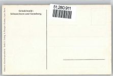 Grindelwald - Künstlerkarte F. Brang, Schwarzhorn, Gemsberg