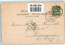 1000 Lausanne Losanna 1899 - Ort lt. Stempel