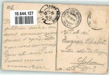 1925 Le Châtelard VS 1911 Gebrauchsspuren Hotel Suisse