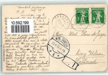 7276 Davos Frauenkirch 1912 Gebrauchsspuren