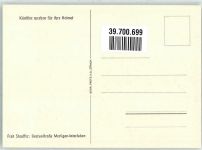 3658 Merligen Künstlerkarte sign. Stauffer Beatusstrasse