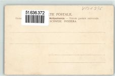 1296 Coppet Lithographie / Künstlerkarte Gasthaus du Port