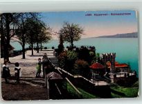 8640 Rapperswil SG 1916 - Schlossterrasse Abendrot