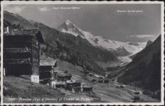 um 1939 - Forclas, Gletscher/glacier -Ferpecle-, gezackter Rand,Perrochert AKU1