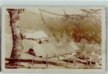 3625 Heiligenschwendi Foto AK Sanatorium Oekonomie-Gebäude